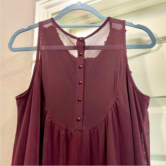 ALTAR’D STATE Charlotte Dress in Wine - Picture 5 of 8
